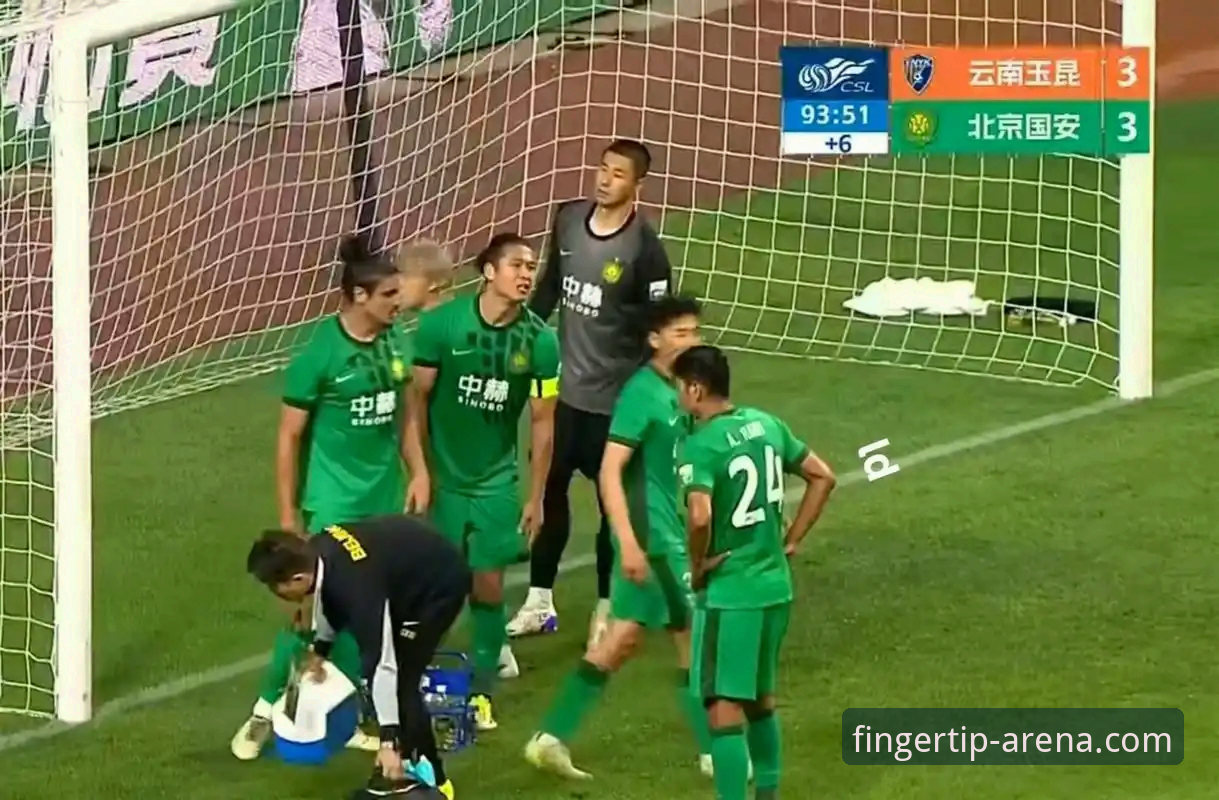 云南玉昆3-3北京国安：三次落后三次扳平，爱游戏玩家眼中的中超经典对决